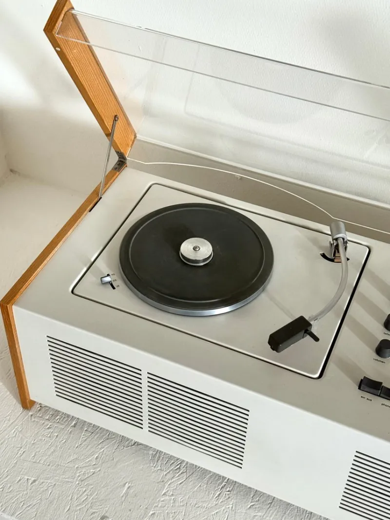 Pamono SK55 Radio and Record Player by Dieter Rams and Hans Gugelot for Braun, 1960s