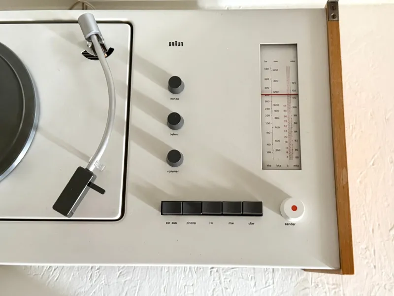 Pamono SK55 Radio and Record Player by Dieter Rams and Hans Gugelot for Braun, 1960s