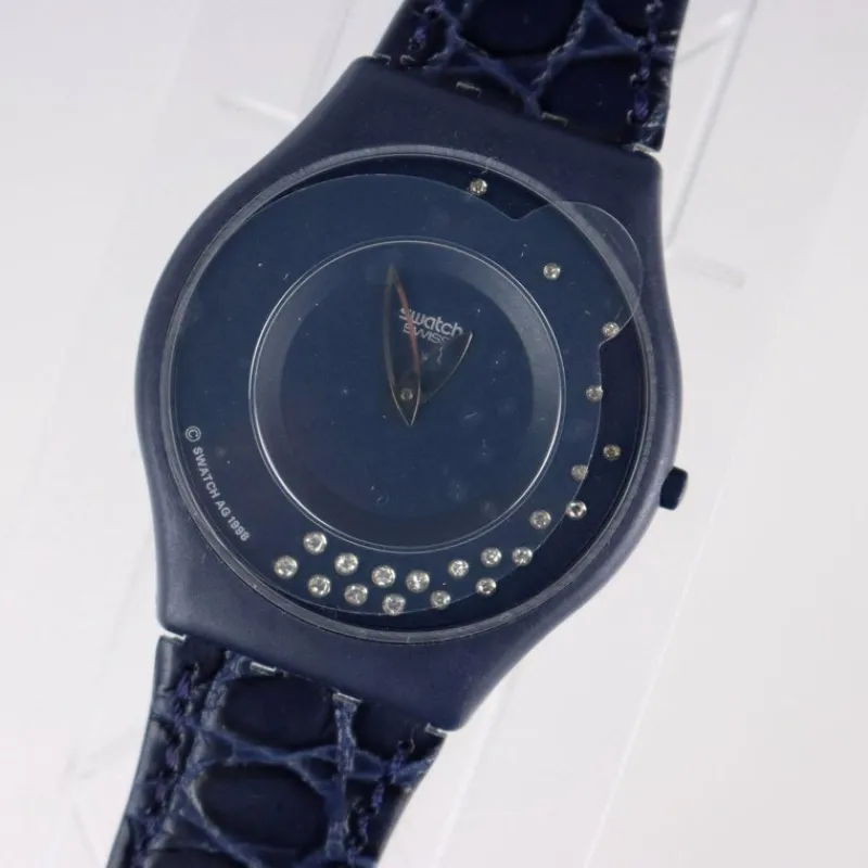 Pamono Skin Starry Night 21 Diamanti SFZ 101 Watch from Swatch> Watches