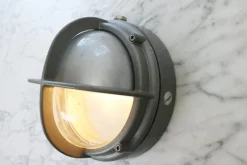 Pamono Skot Lamp Outdoor Lamp in Gray Design by Lauritz Knudsen for Louis Poulsen, 1990s><noscript><img width=