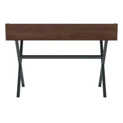 Discount Pamono Slate Grey Metal Hyppolite Desk in Natural Walnut by Harto
