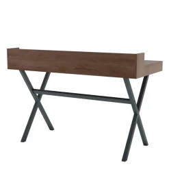 Discount Pamono Slate Grey Metal Hyppolite Desk in Natural Walnut by Harto