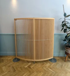 Pamono Slatted Beech Room Divider by Niels Gammelgaard and Lars Mathiesen for Fritz Hansen, 2006> Room Dividers & Screens
