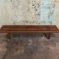 Pamono Slatted Bench by Martin Visser><noscript><img width=