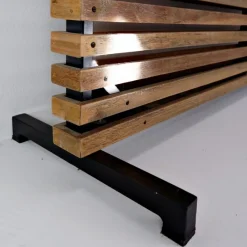 Pamono Slatted Wood Panel Room Divider or Slatted Coat Rack><noscript><img width=