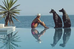 Pamono Slim Aarons, Von Pantz Pool, 1985, C-Type Print> Photography