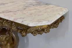 Pamono Small Antique Carved Console Table><noscript><img width=