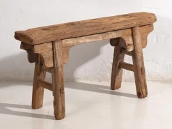Outlet Pamono Small Antique Primitive Style Bench, 1870s