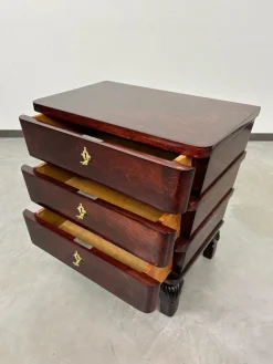 Best Pamono Small Art Deco Cabinet by Lajos Kozma, 1930s