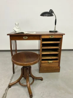 Pamono Small Art Deco Desk, 1930s><noscript><img width=
