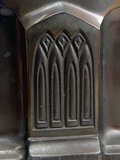 Pamono Small Art Nouveau Mantel Clock by Junghans Darmstadt, 1890s><noscript><img width=