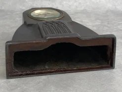 Pamono Small Art Nouveau Mantel Clock by Junghans Darmstadt, 1890s><noscript><img width=