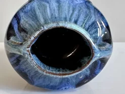 Pamono Small Art Nouveau Sculptural Studio Ceramic Vase, Germany, 1920s><noscript><img width=