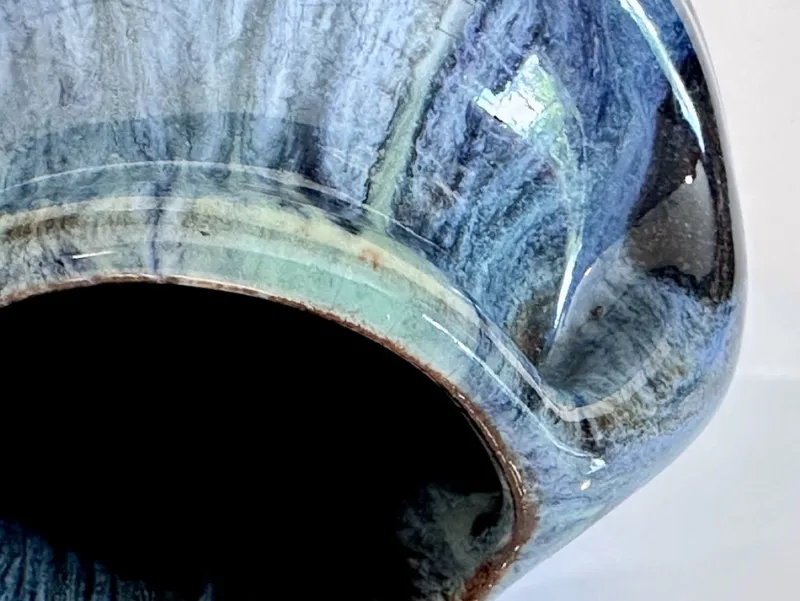 Pamono Small Art Nouveau Sculptural Studio Ceramic Vase, Germany, 1920s> Vases