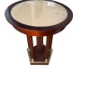 Pamono Small Art Nouveau Table and Chairs, 1910s, Set of 5> Living Room Sets