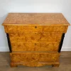 Sale Pamono Small Biedermeier Style Chest of 4 Drawers in Bird's-Eye Maple