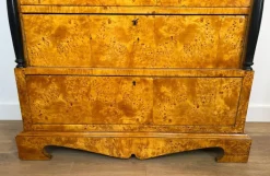 Sale Pamono Small Biedermeier Style Chest of 4 Drawers in Bird's-Eye Maple