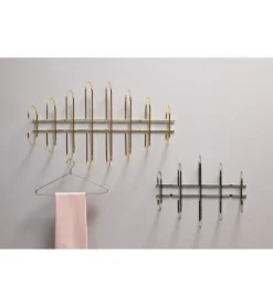 Pamono Small Black Minimalist Coat Rack><noscript><img width=