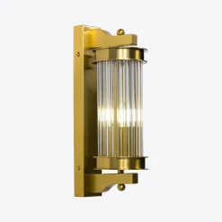 Clearance Pamono Small Brass Elon Wall Light from Pure White Lines