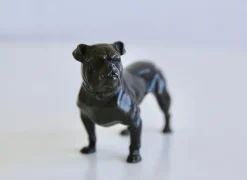 Online Pamono Small Bronze Bulldog Sculpture, France, 1920s