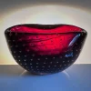 Sale Pamono Small Bullicante Murano Glass Art Bowl attributed to Carlo Scarpa for Venini, Italy, 1950s