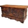 New Pamono Small Carved Walnut Coffer, Early 16th Century