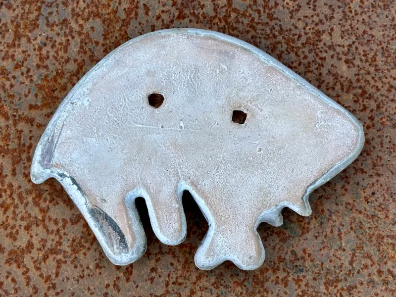 Hot Pamono Small Ceramic Art Wall Decor Relief, 1960s