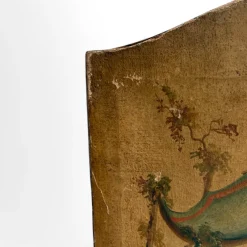 Pamono Small Chinoiserie Screen, 1890s> Room Dividers & Screens