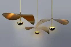 Pamono Small Cluster Led Chandelier by Ovature Studio, Set of 3> Ceiling Lights