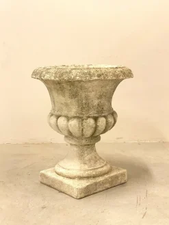 Pamono Small Concrete Vase, 1970s><noscript><img width=