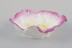 Online Pamono Small Early 20th Century Art Nouveau French Faience Floral Bowls, Set of 3