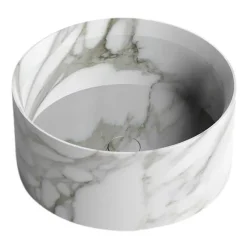 Pamono Small Entity Circle Washbasin by Marmi Serafini> Architectural Elements