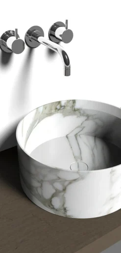 Pamono Small Entity Circle Washbasin by Marmi Serafini><noscript><img width=