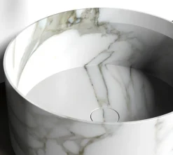 Pamono Small Entity Circle Washbasin by Marmi Serafini><noscript><img width=