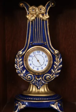 Pamono Small Franklin Mint Clocks with Wall Unit, 1980s, Set of 13><noscript><img width=