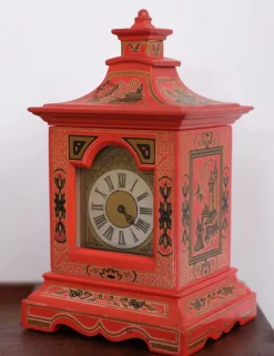 Pamono Small Franklin Mint Clocks with Wall Unit, 1980s, Set of 13><noscript><img width=