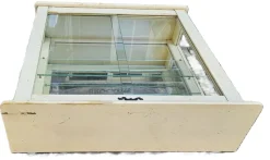 Discount Pamono Small French Wall-Mounted Display Case in Painted Wood, 1920s