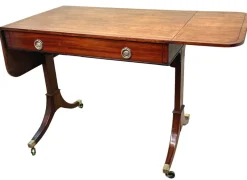 Hot Pamono Small Georgian Side Table in Mahogany, 1800