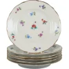 Pamono Small German Porcelain Lunch Plates from Silesia, 1930, Set of 6> Dinner Plates & Bowls