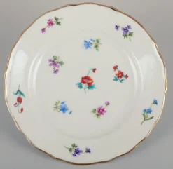 Pamono Small German Porcelain Lunch Plates from Silesia, 1930, Set of 6><noscript><img width=