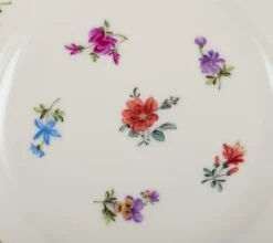 Pamono Small German Porcelain Lunch Plates from Silesia, 1930, Set of 6><noscript><img width=
