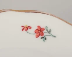 Pamono Small German Porcelain Lunch Plates from Silesia, 1930, Set of 6><noscript><img width=