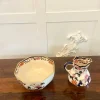 Online Pamono Small Hand Painted Masons Ironstone Jug and Bowl, 1920s, Set of 2