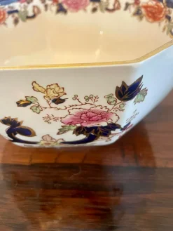 Online Pamono Small Hand Painted Masons Ironstone Jug and Bowl, 1920s, Set of 2