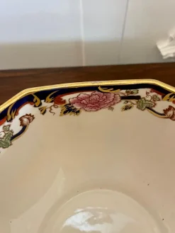 Online Pamono Small Hand Painted Masons Ironstone Jug and Bowl, 1920s, Set of 2