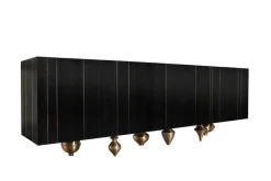 Pamono Small Il Pezzo 1 Black Sideboard by Il Pezzo Mancante><noscript><img width=