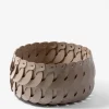 Outlet Pamono Small Leather Alicante Basket from Pinetti
