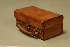 Best Pamono Small Leather Suitcase or Trunk