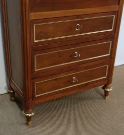 Discount Pamono Small Louis XVI Mahogany Secretary