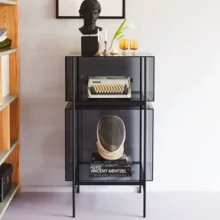Discount Pamono Small Lyn Shelf 8400G in Grey by Visser & Meijwaard for Pulpo